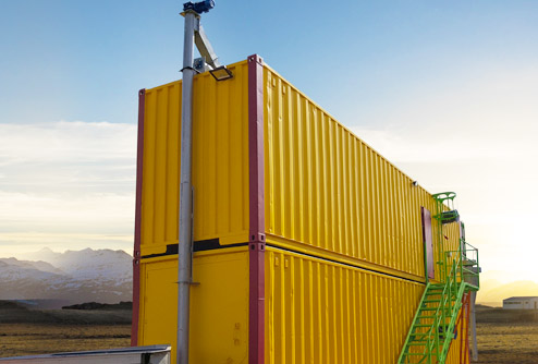 Containerized Maize Mill. Milling machine. Grain Milling