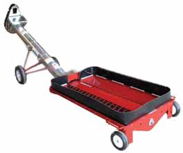 Mobile roll away hopper