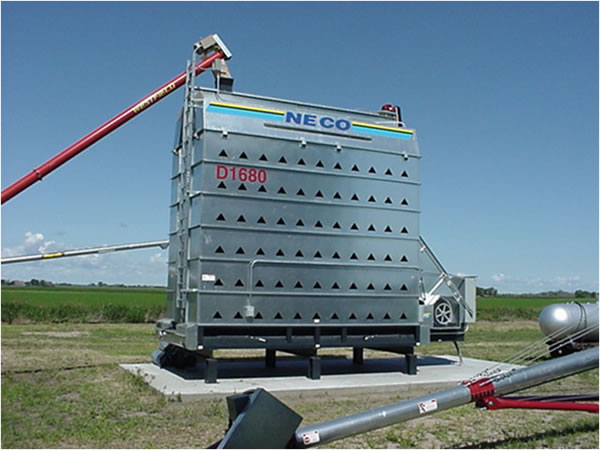Neco dryer grain handling equipment